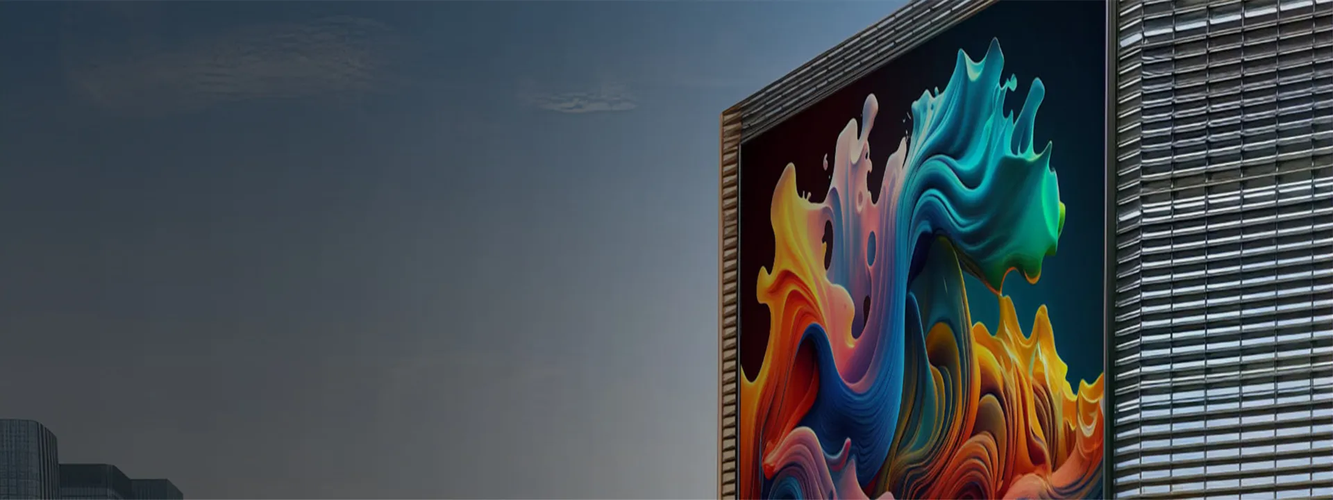 Tela criativa da loja