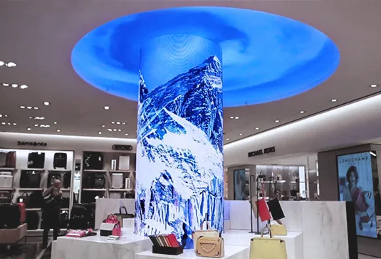 Tela criativa da loja