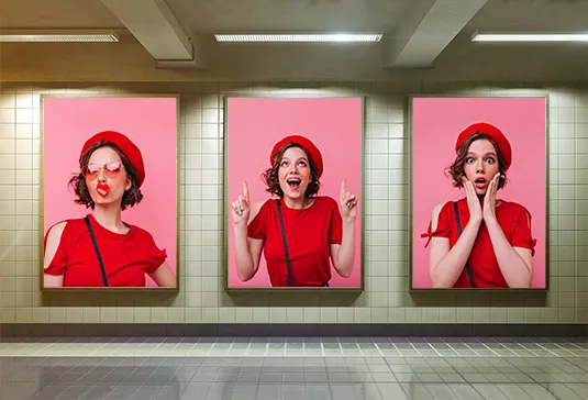 Экран стены метро