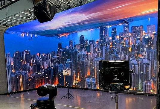 Tela da sala de transmissão direta